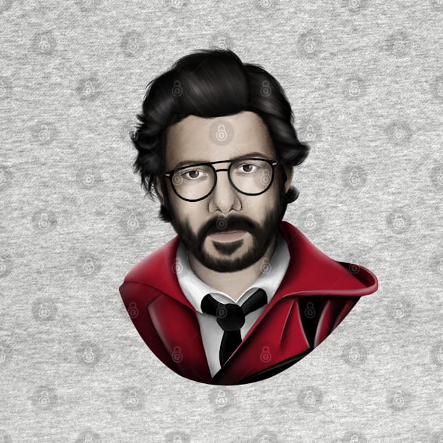 La casa de papel - El profesor by showmetype